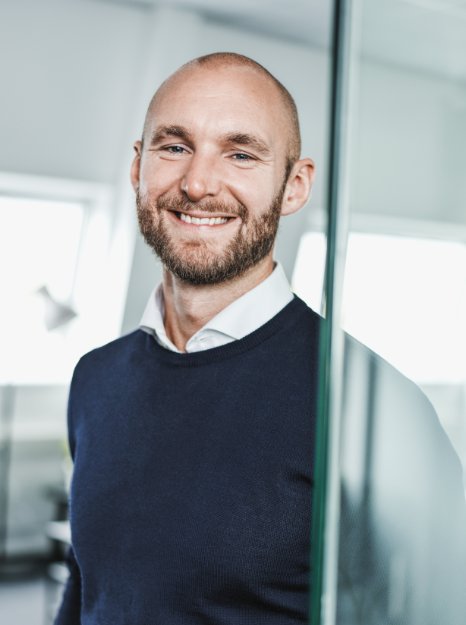 Linus Berg, hållbarhetschef på Oleter Group